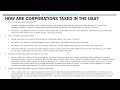 u.s. taxation of foreign vs. domestic corporations