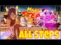 Bleach Brave Souls Manga pt. 4 Step-Up Summons! ALL STEPS!