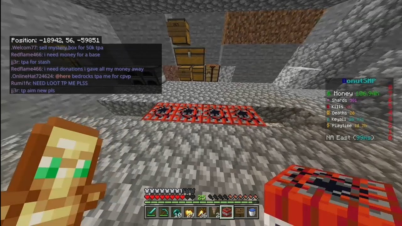 Donutsmp Base Raiding Part 1 Youtube