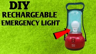 Reachargable LED light kaise banaen LED emergency light emergency lights rechargeable light