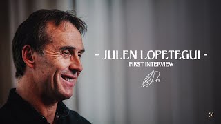 Julen Lopetegui's First Interview As West Ham United Head Coach | Exclusive