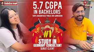 100% Admission in Top German Public Universities with Low CGPA🤯Which public uni accept low CGPA?