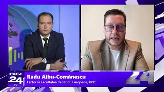 Radu Albu-Comănescu, lector la Facultatea de Studii Europene, UBB, la Interviurile Digi24.ro