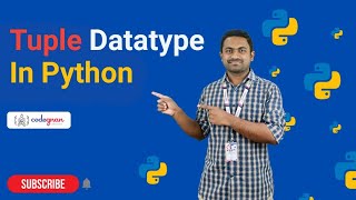 Tuple Datatype in Python | Python Tutorials - 2022 | Codegnan