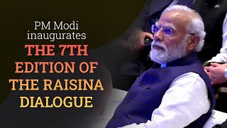 PM Modi inaugurates the 7th edition of the Raisina Dialogue | PMO