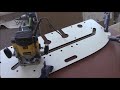 how to cut kitchen worktops how to use router jig laminate countertop