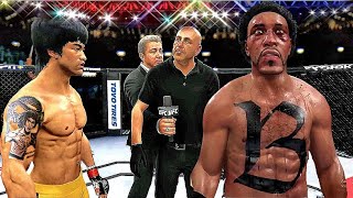 Bruce Lee vs. Big Bam Daddy (EA Sports UFC 4) immortal