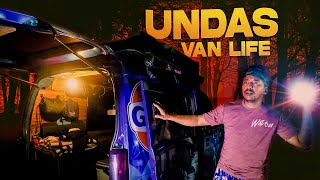 MAY UMUGA NG CAMPER VAN KO | Halloween Dark Camping