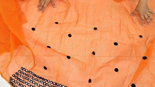 Transformation IDEA From Old Saree # Best RE Use Idea From Saree # DiY Idea From Saree