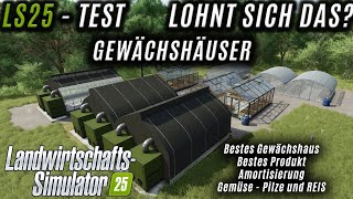 LS25 Test -Gewächshäuser - Lohnt sich das? - Bestes Gewächshaus - Bestes Produkt - Amortisierung