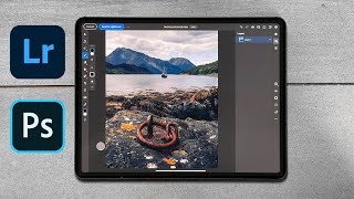 iPad photo editing tutorial: Photoshop to Lightroom workflow (inc focus, perspective blend)