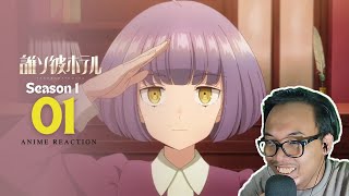 A HOTEL FOR CURIOUS SPIRITS?! - Tasokare Hotel EPISODE 1 REACTION