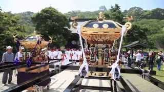 2805館山市館山神社の子供神輿改装記念渡御・大神輿子供神輿の宮出しtateyama0510051105140521