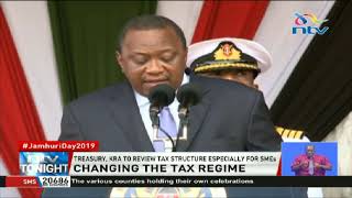 President Uhuru directs Treasury and KRA to review tax regime, especially for SMEs