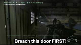 MW2- Easiest way to get Trophy- Knock Knock