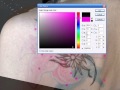 Lady Gaga is Buffi Jashanmal - Fake Tattoos Exposed
