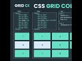 Learn CSS Grid Column and CSS Grid Row in 24 Seconds