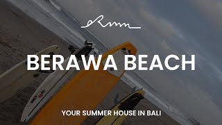 발리짱구 오름서프하우스의 홈비치 ! 브라와 서핑 Bali surf at Berawa beach