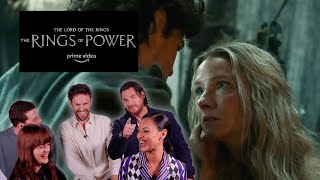 'The Lord of the Rings: Rings of Power' Cast Reacts to the Shocking Galadriel and Elrond Kiss