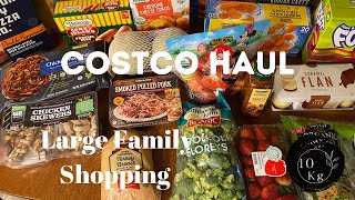 Costco Haul | Large Family Shopping / $260.47 || Mom of 10