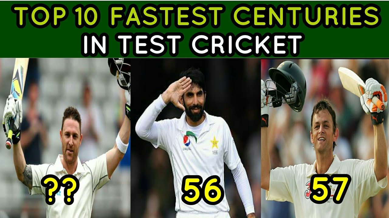 Fastest Centuries In Test Cricket | Top 10 Cricketers With Fastest ...