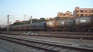 -MOR- DF4B hauls a Southbound Freight Train at JiangJiu Railway .