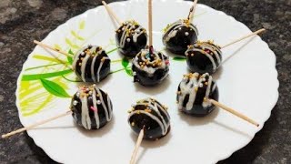 Oreo Chocolate Pops/5min Fireless Cooking Competition/Children's Day Cake Pops/Quick And Easy Recipe