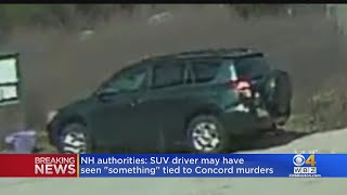 Police looking for SUV driver in Concord, NH couple's murder investigation