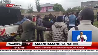 Polisi na Waandamanaji Walikabiliana Narok Baada ya Mauaji ya Kijana