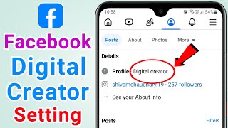 Facebook me Digital Creator account kaise banaen | How to change facebook profile to Digital Creator