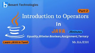 Java operators in Tamil | Learn Operators in Java | Part 2
