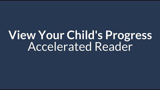 View Student Progress in Accelerated Reader (AR)