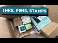 Unboxing My July Stationery Stash