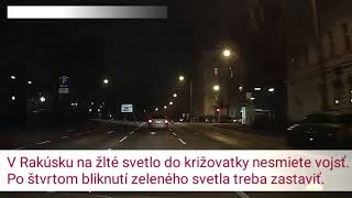 Svetelná križovatka Rakúsko