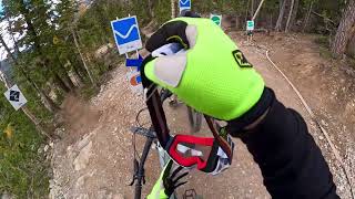 Lee Canyon Blue Trail W/ Jump Line POV 4K | 2024 MTB LAS VEGAS