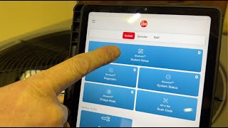 Rheem Endeavor furance with Bluetooth setup and a 24v thermostat