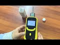 skz1050 h2o2 gas monitor testing