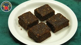 New Year Eggless बिना बेक  हेल्दी ब्राउनी केक  -  No Bake Brownie -  Seemas smart kitchen