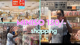 MINISO shopping at PONDICHERRY🛍🛍 Affordable ranges just 100/- 😱