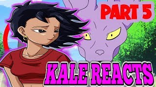 Kale Reacts to What If Goku and Vegeta were Black Part 5 (DBZ parody)