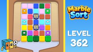 Marble Sort Level 362 Walkthrough Solution