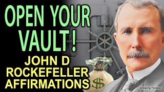 MANIFEST ENDLESS MONEY! John D Rockefeller Wealth Affirmations - Think and Grow Rich Meditation