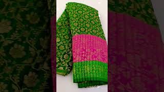 banarasi jacquard with crush