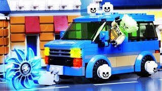 Lego Monster Truck - Halloween Lego Ghost Car Tractor