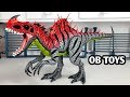 Custom Jurassic World INDOMINUS REX concept art | Malusaurus | HYBRID DINOSAURS TOYS | OB TOYS |