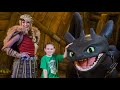 Meeting Toothless & Astrid at the Isle of Berk | Epic Universe How to Train Your Dragon Experience