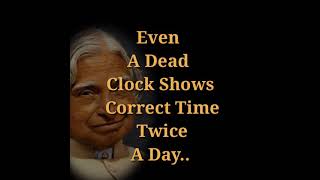 Every Bad Situation: Dr. APJ Abdul Kalam Most Inspiring Quote|Life Motivational Quotes| APJ Quotes