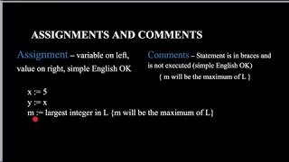 Discrete Math: Pseudocode and Intro to Algorithms