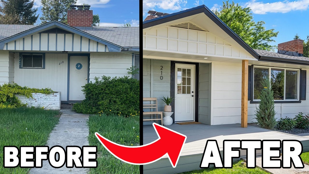 1 Year Abandoned House Transformation Time Lapse Youtube