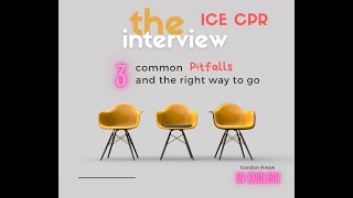ICE Few Minutes | 3 Common Pitfalls in ICE Chartered Professional Review | What to do | Gordon Kwok